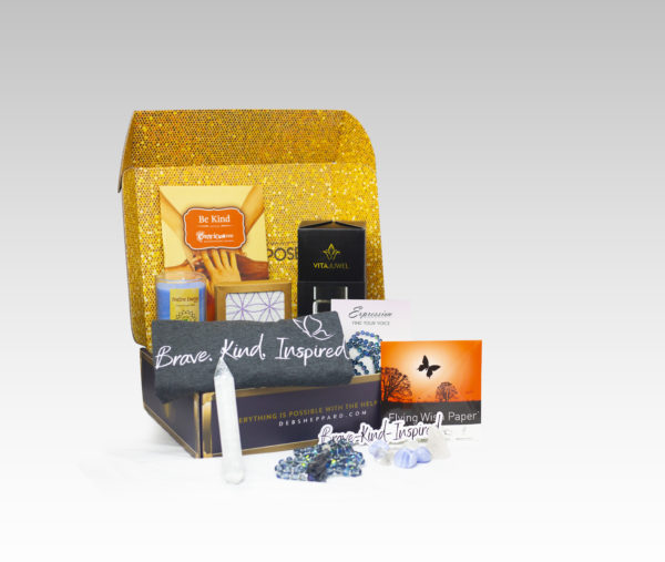 Expression: Brave, Kind & Inspired- Conscious Intentions Manifesting Treasure Box
